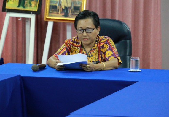 ภาพกิจกรรม คณะวิทยาศาสตร์และเทคโนโลยี จัดการประชุมแจ้งงบประมาณโครงการสนับสนุนการเรียนการสอนและโครงการซ่อมแซมบำรุงรักษาเครื่องมือวิทยาศาสตร์ ประจำปีงบประมาณ 2561