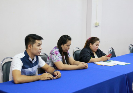 ภาพกิจกรรม คณะวิทยาศาสตร์และเทคโนโลยี จัดการประชุม เรื่อง การจัดค่ายวิทยาศาสตร์