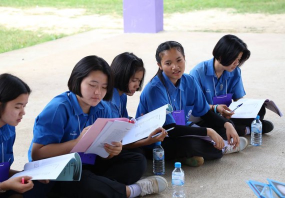 ภาพกิจกรรม โปรแกรมวิชาฟิสิกส์ จัดกิจกรรมค่ายดาราศาสตร์สัญจร ปีที่ 5