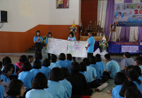 ภาพกิจกรรม โปรแกรมวิชาฟิสิกส์ จัดกิจกรรมค่ายดาราศาสตร์สัญจร ปีที่ 5