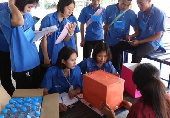 ภาพกิจกรรม โปรแกรมวิชาฟิสิกส์ จัดกิจกรรมค่ายดาราศาสตร์สัญจร ปีที่ 5