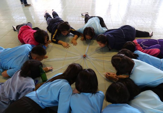 ภาพกิจกรรม โปรแกรมวิชาฟิสิกส์ จัดกิจกรรมค่ายดาราศาสตร์สัญจร ปีที่ 5