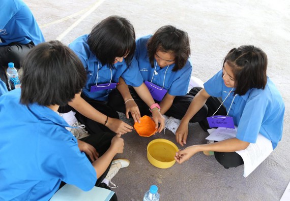 ภาพกิจกรรม โปรแกรมวิชาฟิสิกส์ จัดกิจกรรมค่ายดาราศาสตร์สัญจร ปีที่ 5