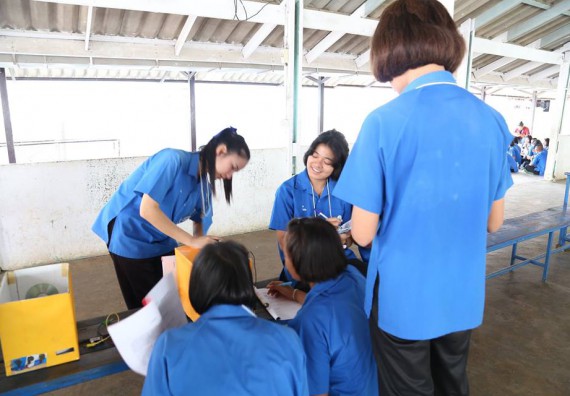 ภาพกิจกรรม โปรแกรมวิชาฟิสิกส์ จัดกิจกรรมค่ายดาราศาสตร์สัญจร ปีที่ 5