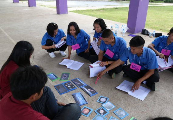 ภาพกิจกรรม โปรแกรมวิชาฟิสิกส์ จัดกิจกรรมค่ายดาราศาสตร์สัญจร ปีที่ 5