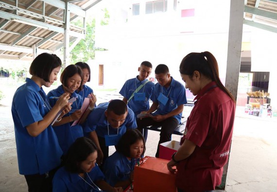 ภาพกิจกรรม โปรแกรมวิชาฟิสิกส์ จัดกิจกรรมค่ายดาราศาสตร์สัญจร ปีที่ 5