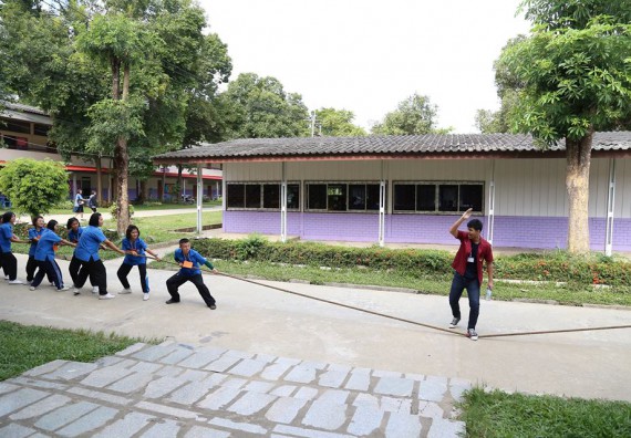 ภาพกิจกรรม โปรแกรมวิชาฟิสิกส์ จัดกิจกรรมค่ายดาราศาสตร์สัญจร ปีที่ 5