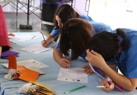 ภาพกิจกรรม โปรแกรมวิชาฟิสิกส์ จัดกิจกรรมค่ายดาราศาสตร์สัญจร ปีที่ 5