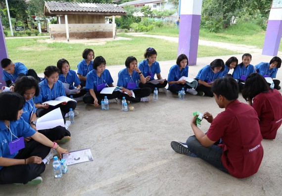 ภาพกิจกรรม โปรแกรมวิชาฟิสิกส์ จัดกิจกรรมค่ายดาราศาสตร์สัญจร ปีที่ 5