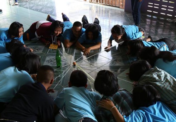 ภาพกิจกรรม โปรแกรมวิชาฟิสิกส์ จัดกิจกรรมค่ายดาราศาสตร์สัญจร ปีที่ 5