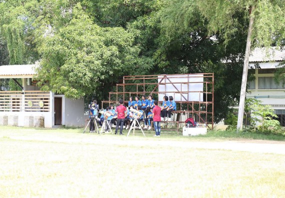 ภาพกิจกรรม โปรแกรมวิชาฟิสิกส์ จัดกิจกรรมค่ายดาราศาสตร์สัญจร ปีที่ 5