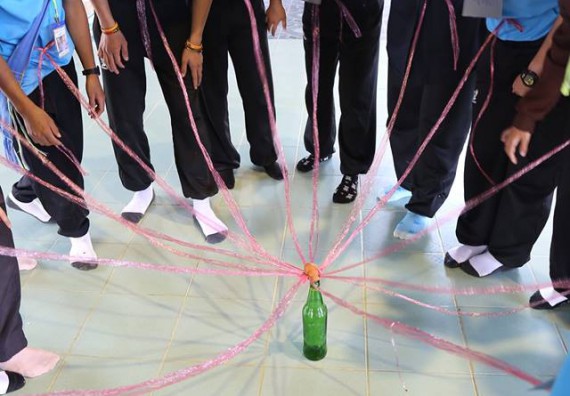 ภาพกิจกรรม โปรแกรมวิชาฟิสิกส์ จัดกิจกรรมค่ายดาราศาสตร์สัญจร ปีที่ 5