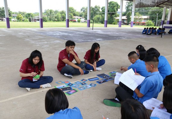 ภาพกิจกรรม โปรแกรมวิชาฟิสิกส์ จัดกิจกรรมค่ายดาราศาสตร์สัญจร ปีที่ 5