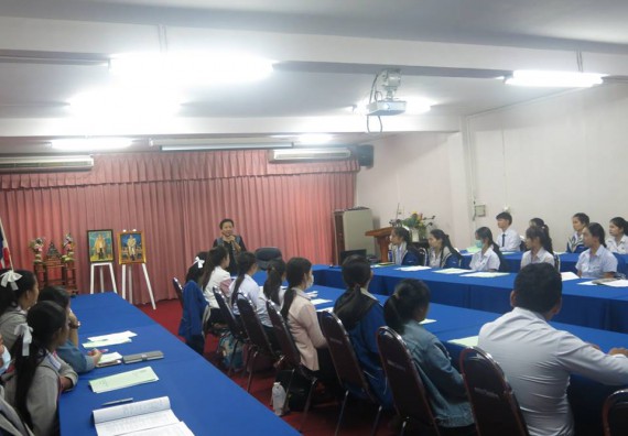 ภาพกิจกรรม โปรแกรมวิชาสาธารณสุขศาสตร์ จัดการปฐมนิเทศนักศึกษาก่อนออกฝึกประสบการณ์วิชาชีพ