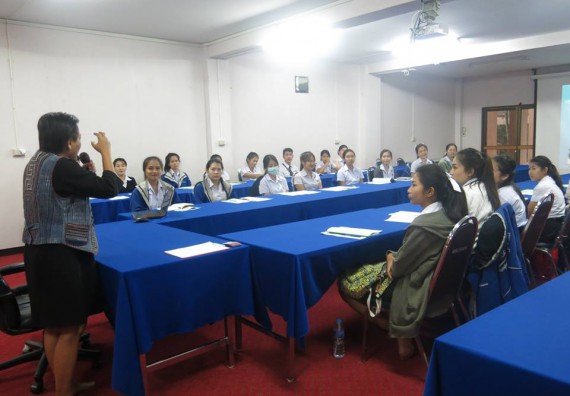 ภาพกิจกรรม โปรแกรมวิชาสาธารณสุขศาสตร์ จัดการปฐมนิเทศนักศึกษาก่อนออกฝึกประสบการณ์วิชาชีพ