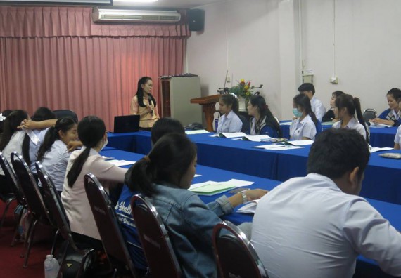 ภาพกิจกรรม โปรแกรมวิชาสาธารณสุขศาสตร์ จัดการปฐมนิเทศนักศึกษาก่อนออกฝึกประสบการณ์วิชาชีพ