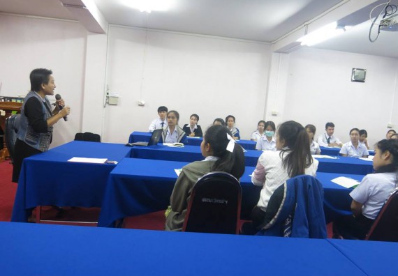 ภาพกิจกรรม โปรแกรมวิชาสาธารณสุขศาสตร์ จัดการปฐมนิเทศนักศึกษาก่อนออกฝึกประสบการณ์วิชาชีพ