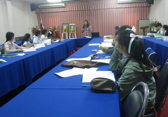 ภาพกิจกรรม โปรแกรมวิชาสาธารณสุขศาสตร์ จัดการปฐมนิเทศนักศึกษาก่อนออกฝึกประสบการณ์วิชาชีพ