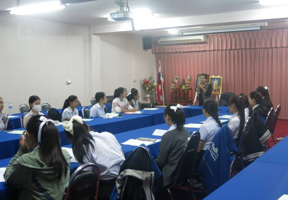 ภาพกิจกรรม โปรแกรมวิชาสาธารณสุขศาสตร์ จัดการปฐมนิเทศนักศึกษาก่อนออกฝึกประสบการณ์วิชาชีพ