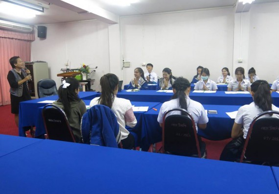 ภาพกิจกรรม โปรแกรมวิชาสาธารณสุขศาสตร์ จัดการปฐมนิเทศนักศึกษาก่อนออกฝึกประสบการณ์วิชาชีพ