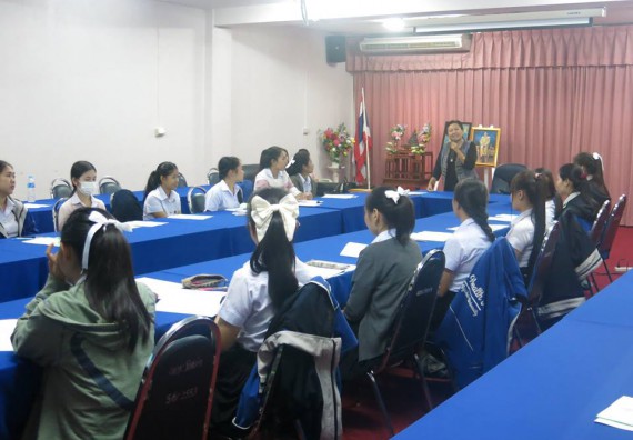 ภาพกิจกรรม โปรแกรมวิชาสาธารณสุขศาสตร์ จัดการปฐมนิเทศนักศึกษาก่อนออกฝึกประสบการณ์วิชาชีพ