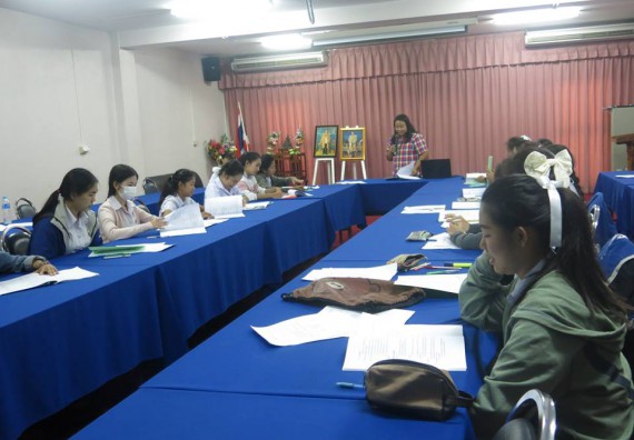 ภาพกิจกรรม โปรแกรมวิชาสาธารณสุขศาสตร์ จัดการปฐมนิเทศนักศึกษาก่อนออกฝึกประสบการณ์วิชาชีพ