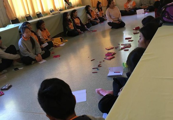 ภาพกิจกรรม โปรแกรมวิชาเคมี จัดกิจกรรมพัฒนาจิตวิญญาณความเป็นครูสู่การเป็นครูมืออาชีพ สาขาเคมี (ค.บ.)