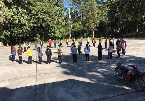 ภาพกิจกรรม โปรแกรมวิชาเคมี จัดกิจกรรมพัฒนาจิตวิญญาณความเป็นครูสู่การเป็นครูมืออาชีพ สาขาเคมี (ค.บ.)