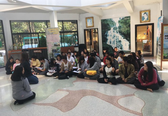 ภาพกิจกรรม โปรแกรมวิชาเคมี จัดกิจกรรมพัฒนาจิตวิญญาณความเป็นครูสู่การเป็นครูมืออาชีพ สาขาเคมี (ค.บ.)