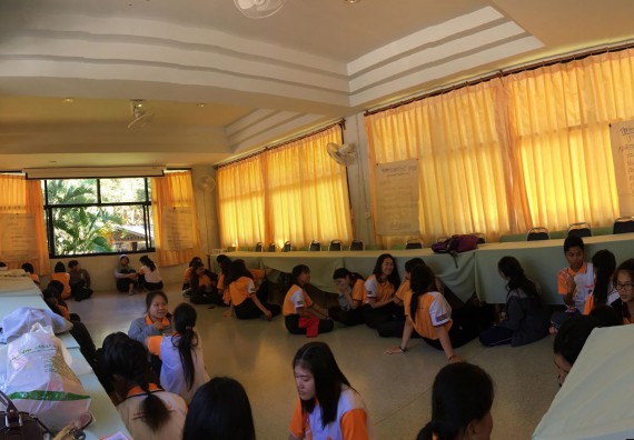 ภาพกิจกรรม โปรแกรมวิชาเคมี จัดกิจกรรมพัฒนาจิตวิญญาณความเป็นครูสู่การเป็นครูมืออาชีพ สาขาเคมี (ค.บ.)