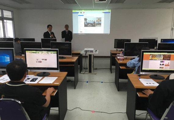 ภาพกิจกรรม คณะวิทยาศาสตร์และเทคโนโลยี เข้าร่วมกิจกรรมการบรรยาย เรื่อง การจัดอันดับมหาวิทยาลัยและระบบประเมินผลการปฏิบัติราชการออนไลน์