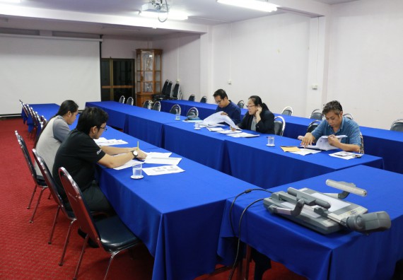 ภาพกิจกรรม คณะวิทยาศาสตร์และเทคโนโลยี จัดการประชุม เรื่อง การจัดทำระบบควบคุมคุณภาพและมาตรฐานสินค้าสิ่งบ่งชี้ทาง ภูมิศาสตร์ไทย (Internal Control)