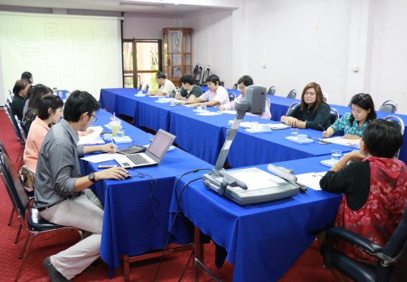 ภาพกิจกรรม คณะวิทยาศาสตร์และเทคโนโลยี จัดการประชุม เรื่อง การจัดงานราชภัฏกำแพงเพชรวิชาการ ครั้งที่ 14