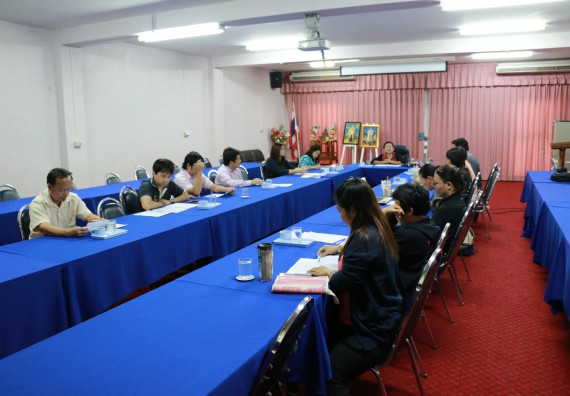 ภาพกิจกรรม คณะวิทยาศาสตร์และเทคโนโลยี จัดการประชุม เรื่อง การจัดงานราชภัฏกำแพงเพชรวิชาการ ครั้งที่ 14