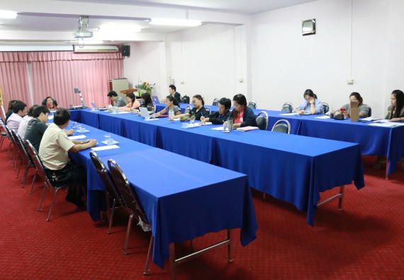 ภาพกิจกรรม คณะวิทยาศาสตร์และเทคโนโลยี จัดการประชุม เรื่อง การจัดงานราชภัฏกำแพงเพชรวิชาการ ครั้งที่ 14