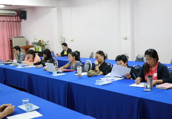 ภาพกิจกรรม คณะวิทยาศาสตร์และเทคโนโลยี จัดการประชุม เรื่อง การจัดงานราชภัฏกำแพงเพชรวิชาการ ครั้งที่ 14