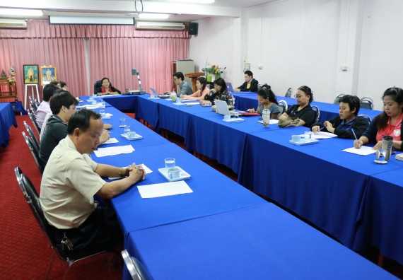 ภาพกิจกรรม คณะวิทยาศาสตร์และเทคโนโลยี จัดการประชุม เรื่อง การจัดงานราชภัฏกำแพงเพชรวิชาการ ครั้งที่ 14