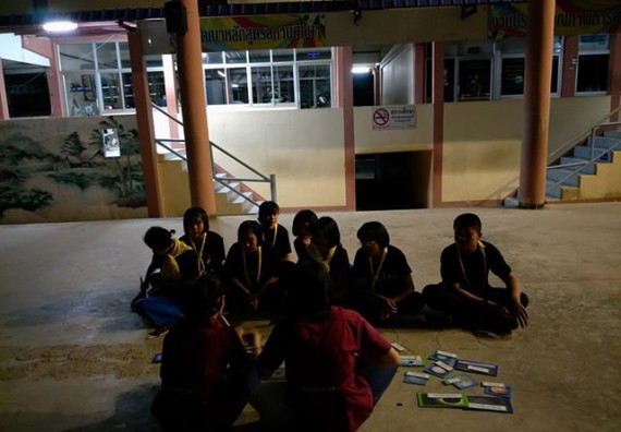 ภาพกิจกรรม โรงเรียนคลองลานวิทยา จัดกิจกรรมค่ายวิทยาศาสตร์ ตอนค้นฟ้าหาดาว ปี 5