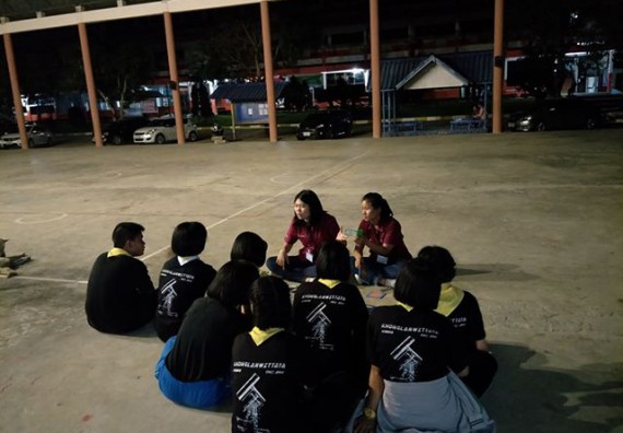 ภาพกิจกรรม โรงเรียนคลองลานวิทยา จัดกิจกรรมค่ายวิทยาศาสตร์ ตอนค้นฟ้าหาดาว ปี 5