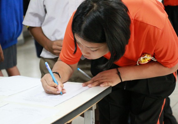 ภาพกิจกรรม สำนักประกันคุณภาพการศึกษา ร่วมมือกับ คณะวิทยาศาสตร์และเทคโนโลยี จัดกิจกรรม