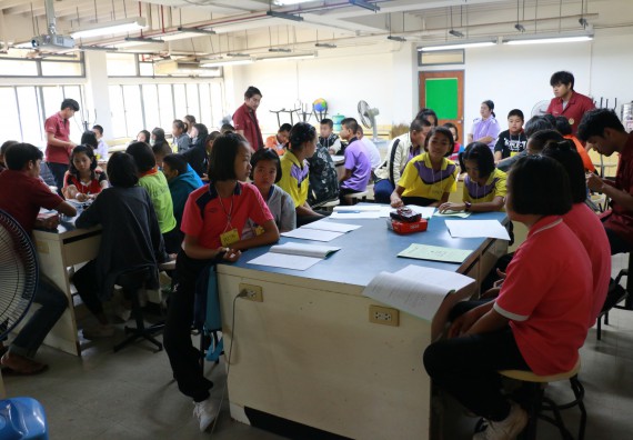 ภาพกิจกรรม สำนักประกันคุณภาพการศึกษา ร่วมมือกับ คณะวิทยาศาสตร์และเทคโนโลยี จัดกิจกรรม