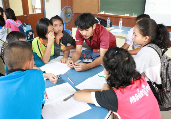 ภาพกิจกรรม สำนักประกันคุณภาพการศึกษา ร่วมมือกับ คณะวิทยาศาสตร์และเทคโนโลยี จัดกิจกรรม