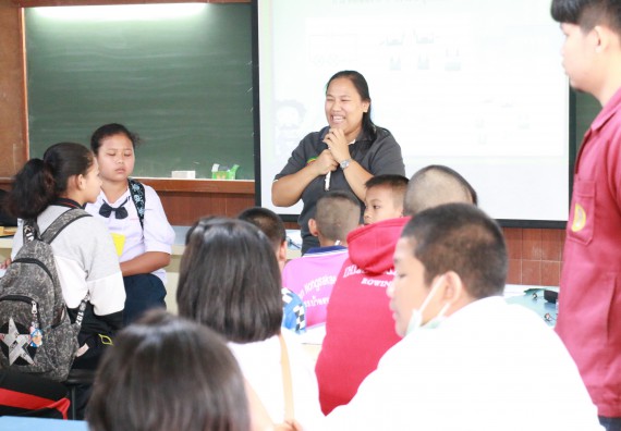 ภาพกิจกรรม สำนักประกันคุณภาพการศึกษา ร่วมมือกับ คณะวิทยาศาสตร์และเทคโนโลยี จัดกิจกรรม