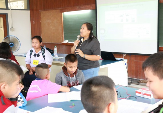 ภาพกิจกรรม สำนักประกันคุณภาพการศึกษา ร่วมมือกับ คณะวิทยาศาสตร์และเทคโนโลยี จัดกิจกรรม
