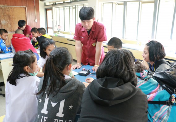 ภาพกิจกรรม สำนักประกันคุณภาพการศึกษา ร่วมมือกับ คณะวิทยาศาสตร์และเทคโนโลยี จัดกิจกรรม