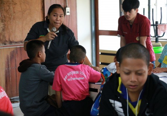 ภาพกิจกรรม สำนักประกันคุณภาพการศึกษา ร่วมมือกับ คณะวิทยาศาสตร์และเทคโนโลยี จัดกิจกรรม