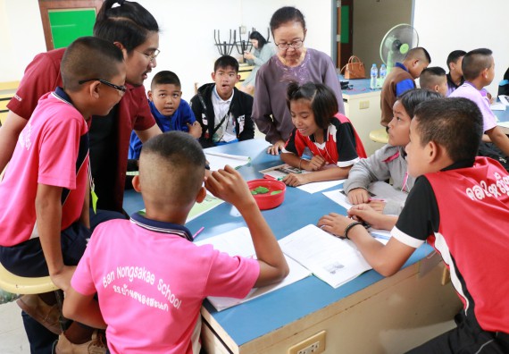 ภาพกิจกรรม สำนักประกันคุณภาพการศึกษา ร่วมมือกับ คณะวิทยาศาสตร์และเทคโนโลยี จัดกิจกรรม