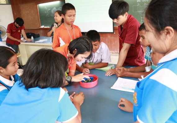 ภาพกิจกรรม สำนักประกันคุณภาพการศึกษา ร่วมมือกับ คณะวิทยาศาสตร์และเทคโนโลยี จัดกิจกรรม