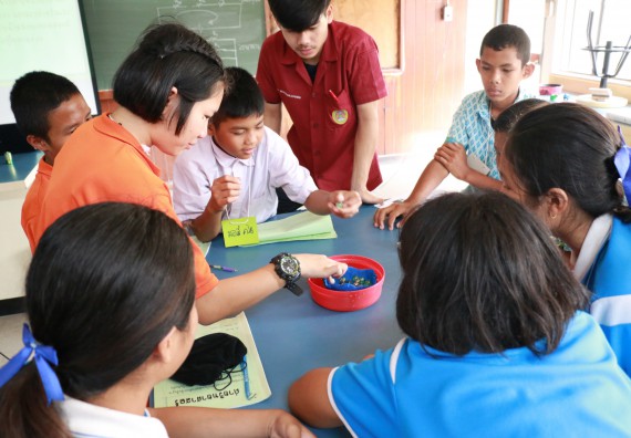 ภาพกิจกรรม สำนักประกันคุณภาพการศึกษา ร่วมมือกับ คณะวิทยาศาสตร์และเทคโนโลยี จัดกิจกรรม