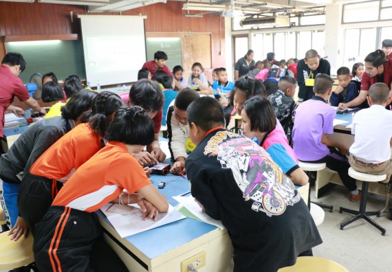 ภาพกิจกรรม สำนักประกันคุณภาพการศึกษา ร่วมมือกับ คณะวิทยาศาสตร์และเทคโนโลยี จัดกิจกรรม